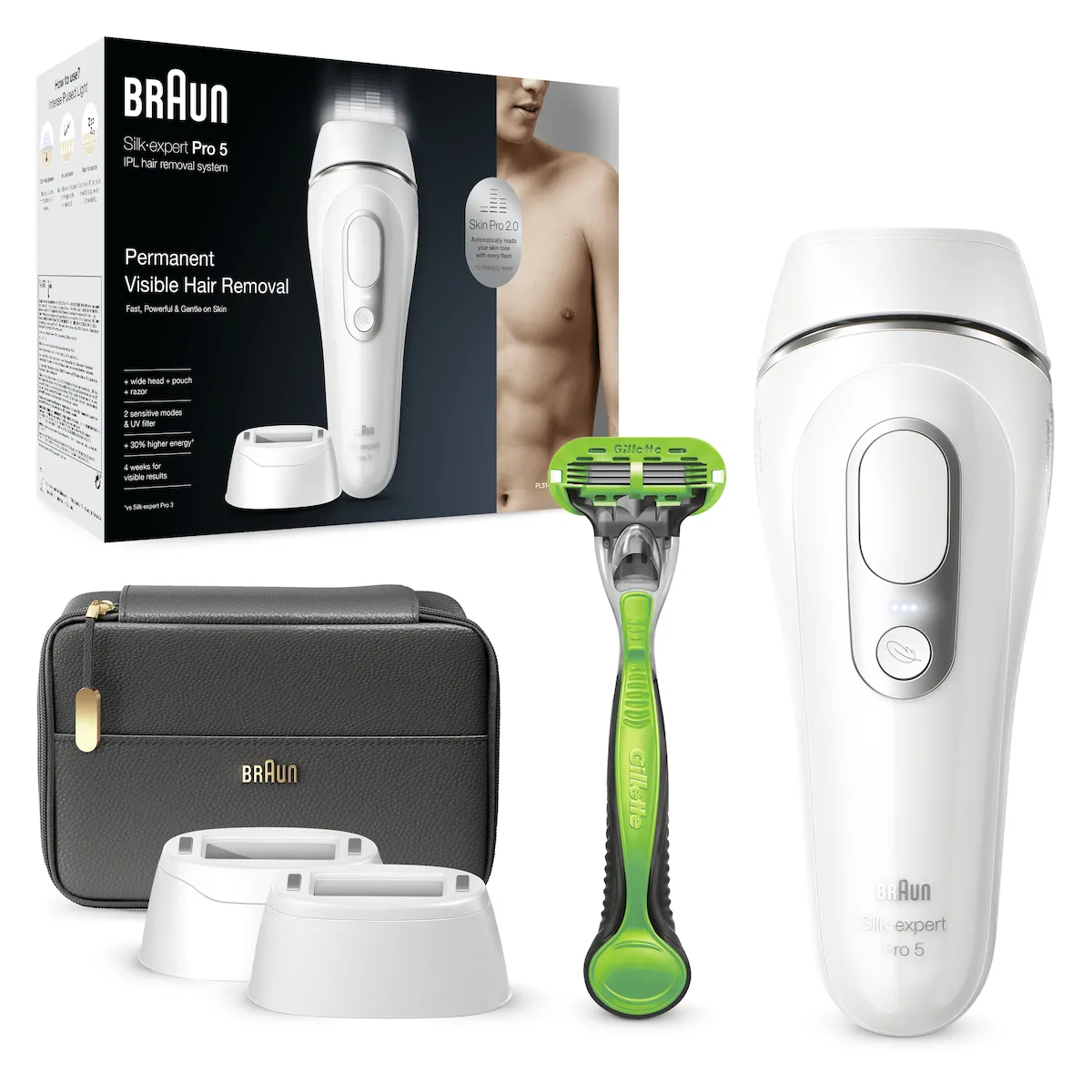 Braun Silk-expert Pro 5 Σετ Αποτρίχωσης IPL για Σώμα & Μπικίνι PL5145 - Image 1