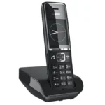 Gigaset Comfort 550 Ασύρματο Τηλέφωνο με Ελληνικό Μενού Black/Chrome