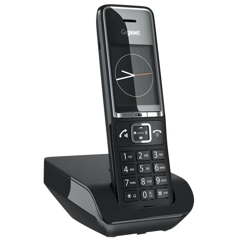 Gigaset Comfort 550 Ασύρματο Τηλέφωνο με Ελληνικό Μενού Black/Chrome - Image 1
