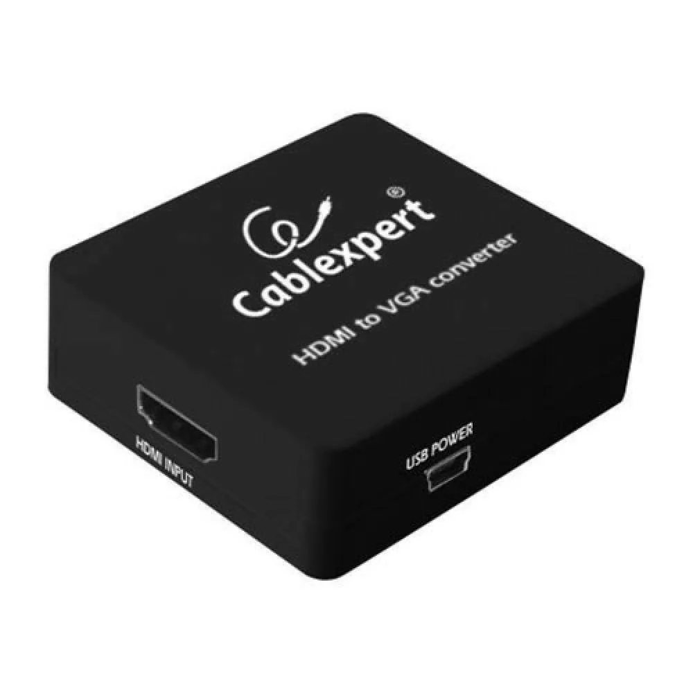 Cablexpert Μετατροπέας HDMI female σε VGA female 1τμχ DSC-HDMI-VGA-001 - Image 1