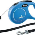 Flexi Πτυσσόμενο Λουρί/Οδηγός Σκύλου Ιμάντας Classic Small 8m έως 12kg (Μπλε) σε Μπλε χρώμα 8m έως 12kg