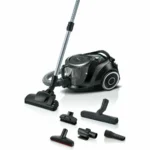 Bosch BGC41XSIL Ηλεκτρική Σκούπα 700W με Σακούλα 2.4lt Μαύρη