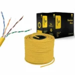 Cablexpert U/UTP Cat.5e Καλώδιο Δικτύου Ethernet χωρίς ακροδέκτες 305m Κίτρινο 1τμχ UPC-5004E-SOL-Y
