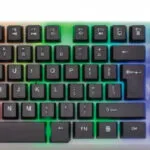 Rebeltec Neon Gaming Μηχανικό Πληκτρολόγιο με RGB φωτισμό (Αγγλικό US)