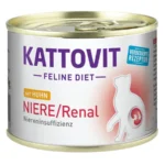 Kattovit Finnern Kattovit Niere/Renal Υγρή Τροφή για Ενήλικες Γάτες σε Κονσέρβα με Κοτόπουλο χωρίς Γλουτένη 185gr 780416