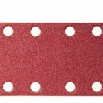 Bosch 2608605279 Σετ Φύλλα Λείανσης Παλμικού Τριβείου K60 με 8 Τρύπες 80x133mm 10τμχ