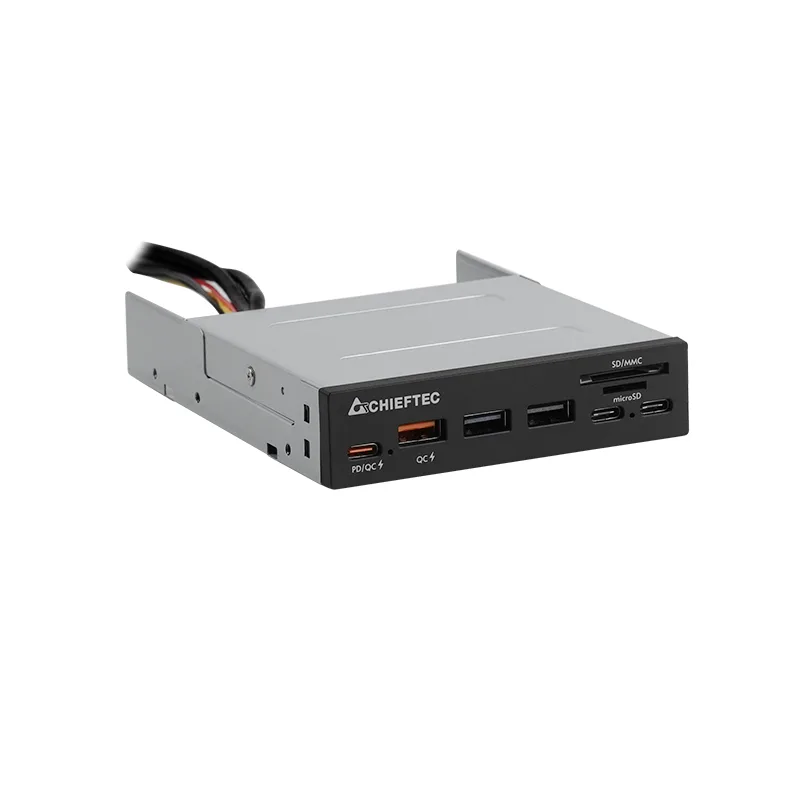 Chieftec Εσωτερικό Card Reader USB 2.0 USB 3.2 Type-C για SD/microSD (CRD-908H) - Image 1