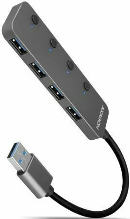 Axagon USB 3.2 Hub 4 Θυρών με σύνδεση USB-A (HUE-MSA) - Image 1