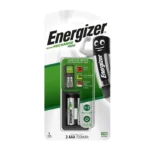 Energizer ACCU Recharge Mini Φορτιστής 2 Μπαταριών Ni-MH Μεγέθους AA/AAA Σετ με 2x AAA 700mAh