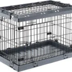 Ferplast Superior 75 Συρμάτινο Κλουβί Σκύλου Μαύρο 77x51x55cm 73187101