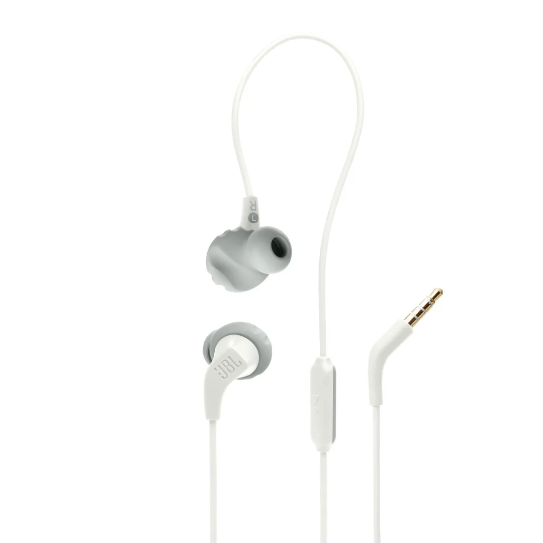 JBL Endurance Run 2 In-ear Handsfree με Βύσμα 3.5mm Λευκό - Image 1
