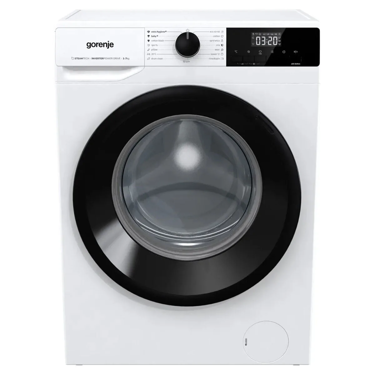 Gorenje WNHEI74SAS Πλυντήριο Ρούχων 7kg με Τεχνολογία Ατμού 1400 Στροφών 20010150 - Image 1