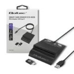 Qoltec Card Reader USB 3.2 Type-C για SmartCard (50636)