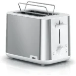 Braun HT 1510 Φρυγανιέρα 2 Θέσεων 900W Λευκή