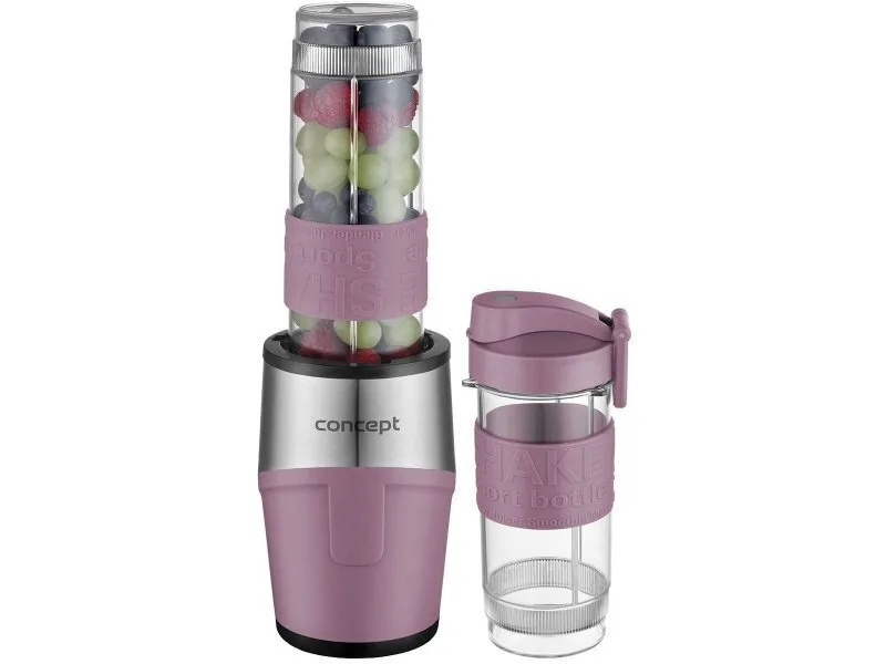 20220921114444_concept_sm3483_mplenter_gia_smoothies_0_57lt_500w_roz Concept SM3483 Μπλέντερ με Πλαστική Κανάτα 570 ml 500W Ροζ - Image 1