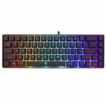 White Shark Ronin Gaming Πληκτρολόγιο 60% με RGB φωτισμό (Αγγλικό US)