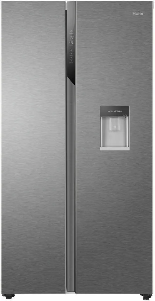Haier Ψυγείο Ντουλάπα 521lt Total NoFrost Υ177.5xΠ90.8xΒ64.7εκ. Inox HSR3918EWPG - Image 1