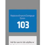 Active Jet Συμβατό Μελάνι Εκτυπωτή InkJet Epson 103 C13T00S44A 70ml Κίτρινο 1τμχ AE-103Y