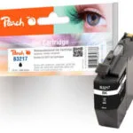 Peach 320275 Συμβατό Μελάνι Εκτυπωτή InkJet Brother LC-3217BK Μαύρο 1τμχ PI500-219