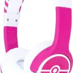 OTL Pokemon Pokeball Ενσύρματα Παιδικά On Ear Ακουστικά Ροζ