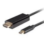 Lanberg Cable HDMI male - USB-C male 0.5m Μαύρο (CA-CMHD-10CU-0005-BK)