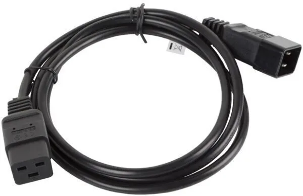 Lanberg IEC C19 - IEC C20 Cable 1.8m Μαύρο CA-C19E-10CC-0018-BK - Image 1