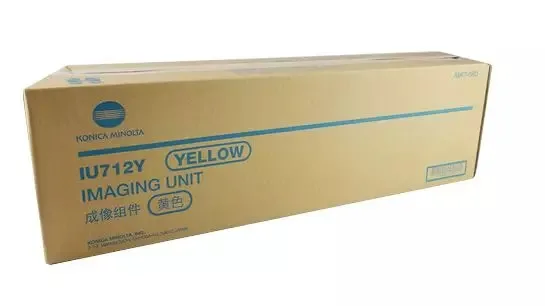 Konica Minolta IU-712Y Γνήσιο Toner Laser Εκτυπωτή Κίτρινο A9K708D - Image 1