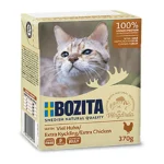 Bozita Feline Υγρή Τροφή για Ενήλικες Γάτες σε Φακελάκι με Κοτόπουλο χωρίς Σιτηρά & Γλουτένη 370gr A35-BOZ.64917