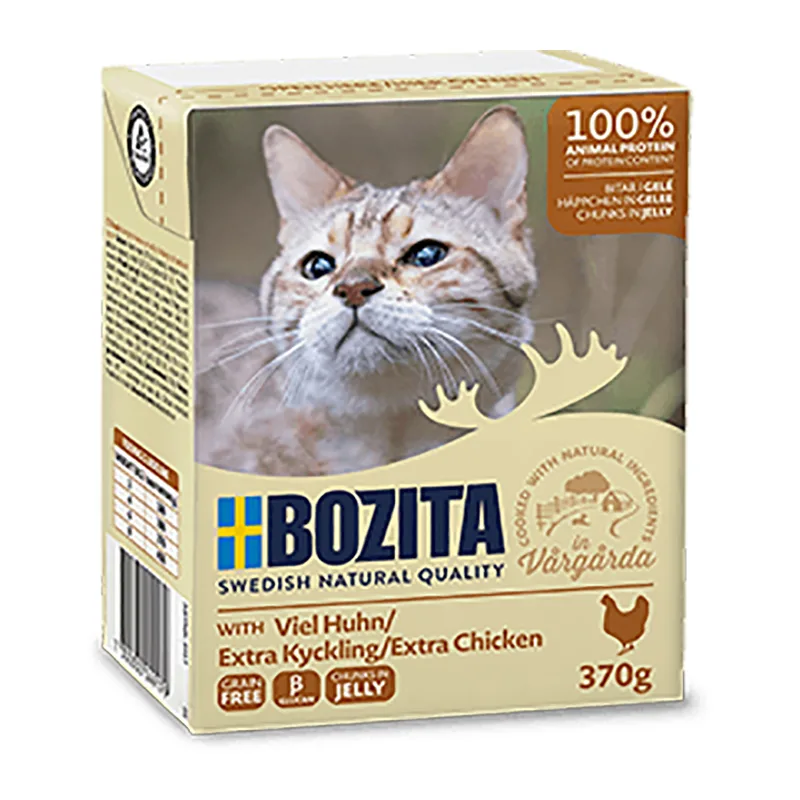 20221010131126_bozita_feline_ygri_trofi_gia_enilikes_gates_se_fakelaki_me_kotopoulo_se_zele_370gr_6tmch Bozita Feline Υγρή Τροφή για Ενήλικες Γάτες σε Φακελάκι με Κοτόπουλο χωρίς Σιτηρά & Γλουτένη 370gr A35-BOZ.64917 - Image 1