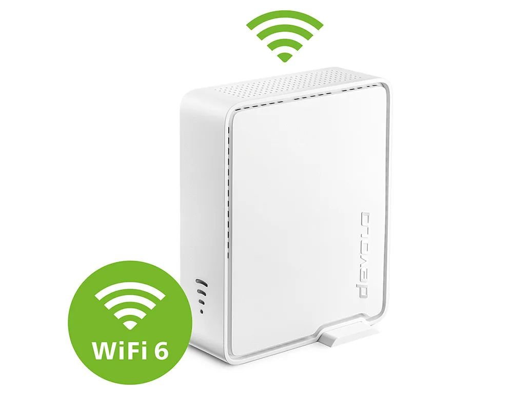 Devolo WiFi 6 Repeater 5400 Mesh WiFi Extender Dual Band (2.4 & 5GHz) 5400Mbps - Image 1