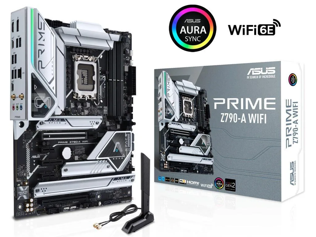 Asus Prime Z790-A WIFI Motherboard ATX με Intel 1700 Socket 90MB1CS0-M0EAY0 - Image 1