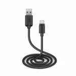 SBS USB 2.0 Cable USB-C male - USB-A Μαύρο 3m (TECABLETC3MTK)