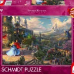 Puzzle Thomas Kinkade Studios: Sleeping Beauty Dancing in the Enchanted Light 2D 1000 Κομμάτια 57369