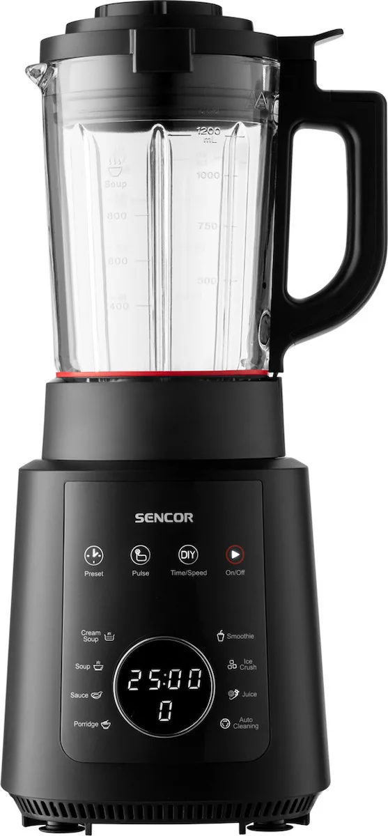 20221019171442_sencor_sbu_0510bk_mplenter_gia_smoothies_1_2lt_800w_mayro Sencor Μπλέντερ με Γυάλινη Κανάτα 1.2 lt 800W Μαύρο SBU 0510BK - Image 1