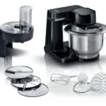 Bosch MUMS2EB01 Κουζινομηχανή 700W με Ανοξείδωτο Κάδο 3.8lt