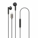 Celly UP1100 Earbuds Handsfree με Βύσμα USB-C Μαύρο