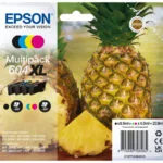 Epson 604XL Γνήσιο Πακέτο 4 Μελανιών Εκτυπωτή InkJet Κίτρινο / Κυανό / Ματζέντα / Μαύρο (C13T10H64510)