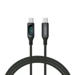 Savio USB 2.0 Cable USB-C male - USB-C 100W Μαύρο 1m (CL-174)
