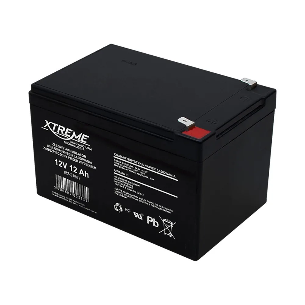 XTREME Μπαταρία UPS με Χωρητικότητα 12Ah και Τάση 12V DM-82-216 - Image 1