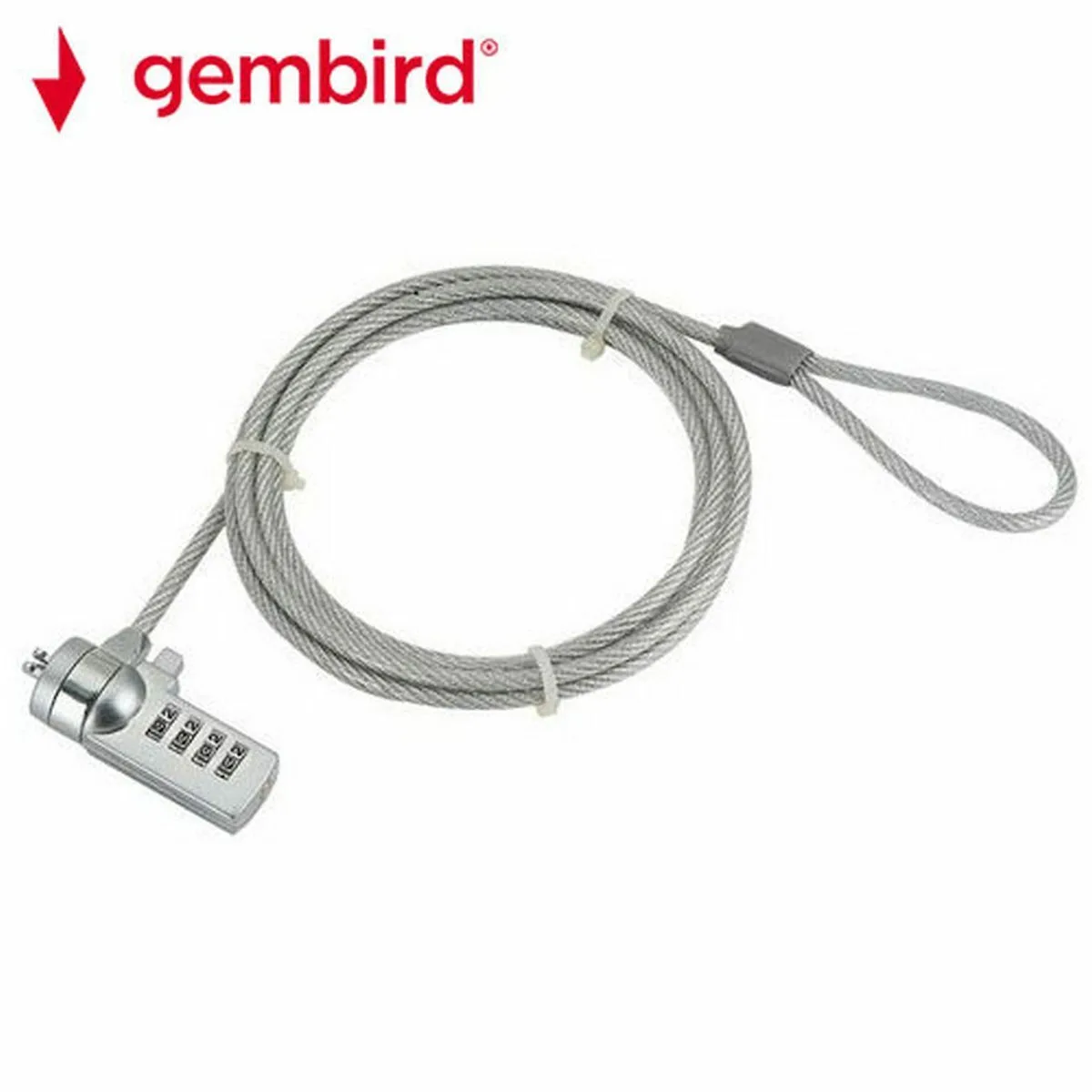 20221108104447_gembird_cable_lock_for_notebooks_4_digit_combination Gembird Cable Lock for Notebooks (4-digit combination) - Image 1