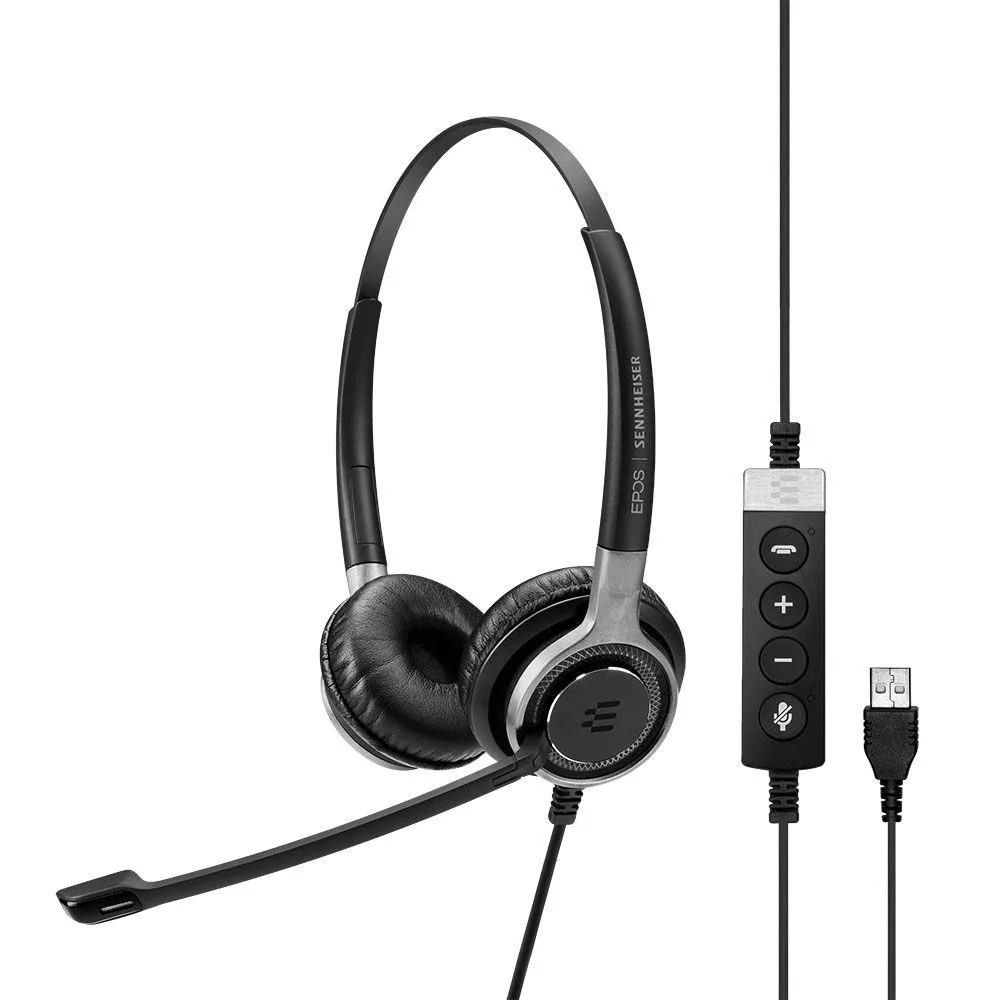 Epos Impact SC 660 USB ML On Ear Multimedia Ακουστικά με μικροφωνο και σύνδεση USB-A - Image 1