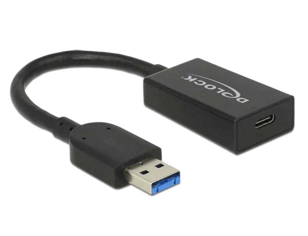 DeLock Μετατροπέας USB-A male σε USB-C female 1τμχ 65698 - Image 1
