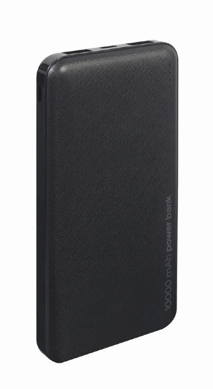 Gembird Power Bank 10000mAh με 2 Θύρες USB-A Μαύρο - Image 1