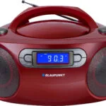 Blaupunkt Φορητό Ηχοσύστημα Boombox BB18RD BB18RD με CD / MP3 / USB / Ραδιόφωνο σε Κόκκινο Χρώμα