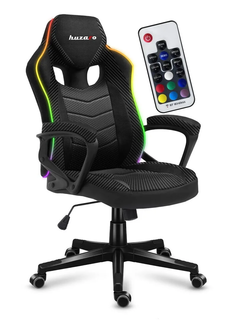 Huzaro Force 2.5 RGB Υφασμάτινη Καρέκλα Gaming Mesh - Image 1