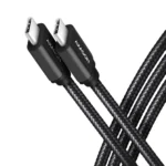 Axagon Braided USB 3.0 Cable USB-C male - USB-C 60W Μαύρο 1m (BUCM3-CM10AB)