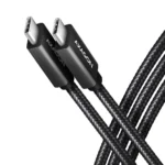 Axagon Braided USB 3.1 Cable USB-C male - USB-C 100W Μαύρο 1m (BUCM32-CM10AB)