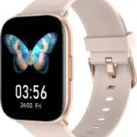 Oromed Oro Fit Pro Stainless Steel 46mm Αδιάβροχο Smartwatch με Παλμογράφο (Ροζ)