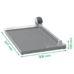 Leitz Κοπτικό Μηχάνημα Trimmer Επιτραπέζιο 45.7cm για Φύλλα Μεγέθους έως A3 90280000