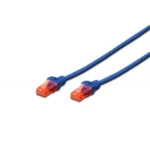 Digitus U/UTP Cat.6 Καλώδιο Δικτύου Ethernet 2m Μπλε 1τμχ DK-1612-020/B